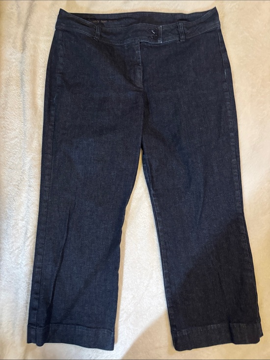 Talbots Denim - Talbots Dark Blue Women's Curvy Boot Jeans Size 16